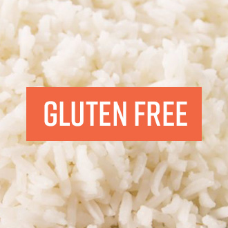 white rice - gluten free
