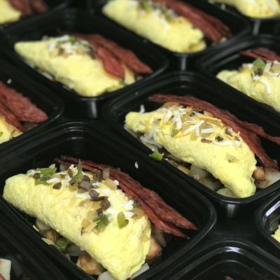 omelet meal - food4fuel rockford