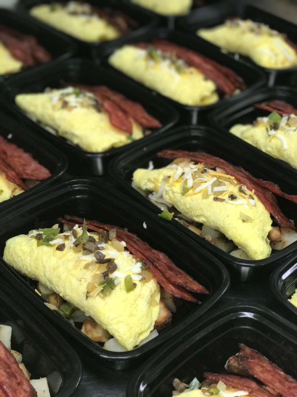 omelet meal - food4fuel rockford
