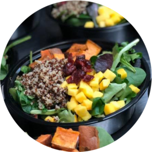 sweet potato mango salad