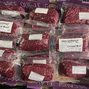 Dietrich Ranch (Local) Grass Fed Ground Beef, nutrition and diet rockford, Meal prep ideas