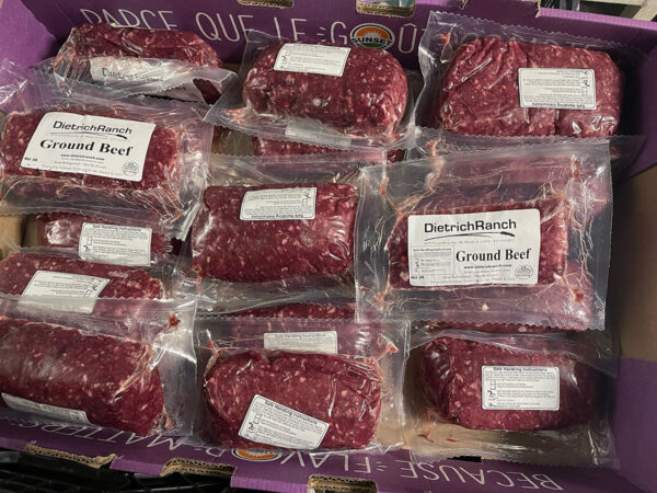 Dietrich Ranch (Local) Grass Fed Ground Beef, nutrition and diet rockford, Meal prep ideas