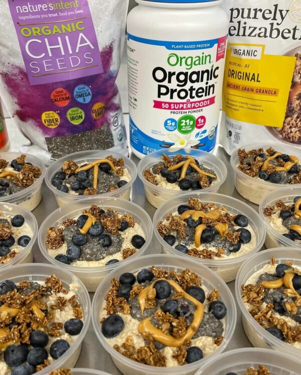 chia seeds and organic protein, nutrition and diet rockford, Meal prep ideas