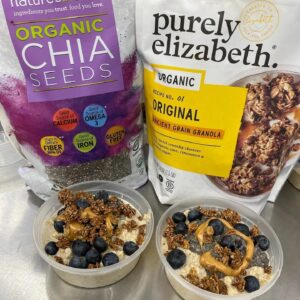 chia seeds and granola, nutrition and diet rockford, Meal prep ideas