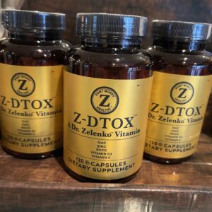 Z-DTOX pill bottles, nutrition and diet rockford, illinois, Meal prep